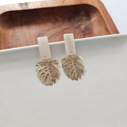 Mini Belize Earrings - Ivory