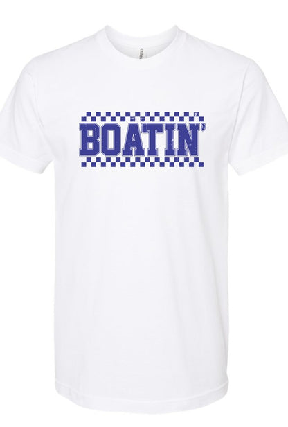 Boatin' Summer Tultex Graphic Tee